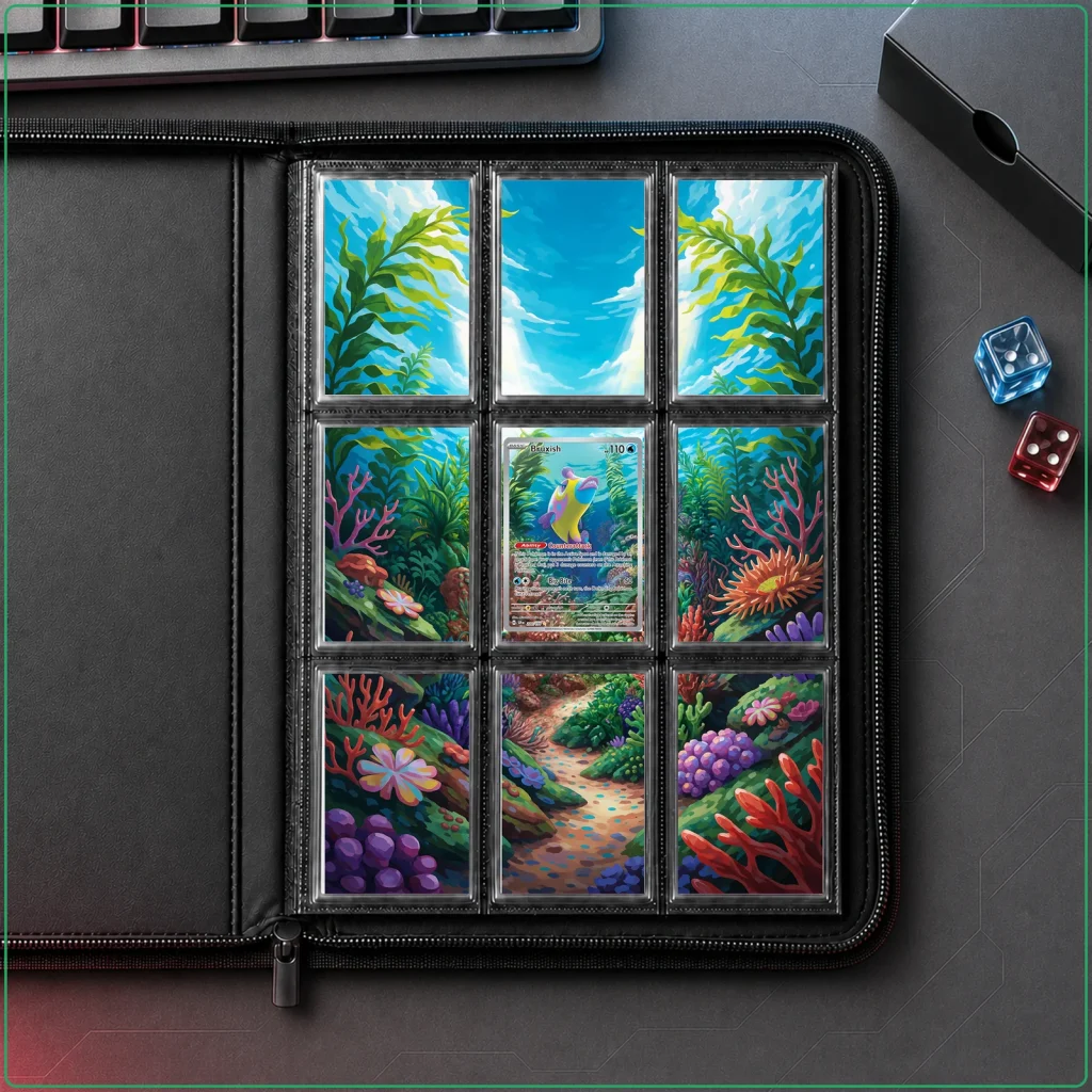 Bruxish 200/191 Surging Sparks - 9-Pocket Binder Art + Full Artwork