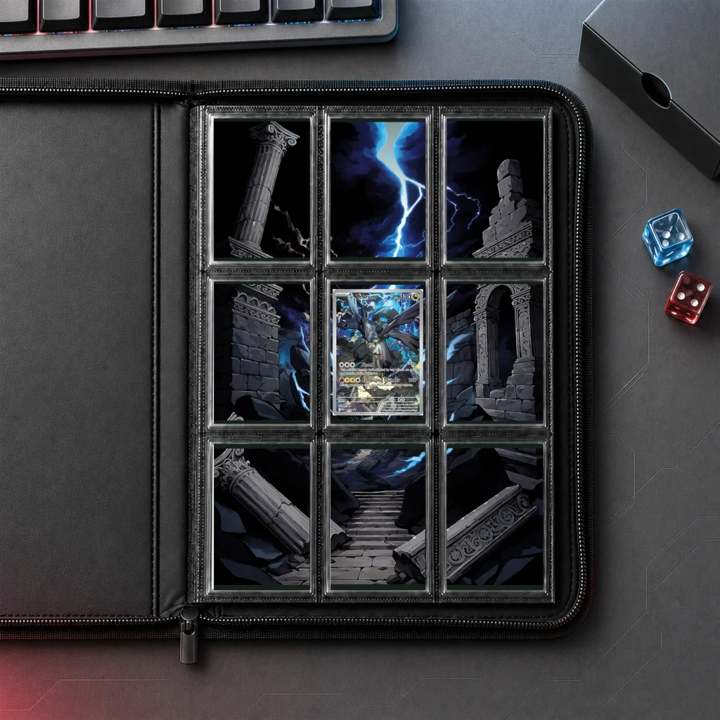 N's Zekrom MEP031 Mega Evolution Promos - 9-Pocket Binder Art + Full Artwork